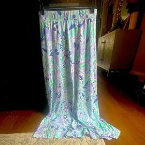 Lilly Pulitzer maxi skirt, size Small
